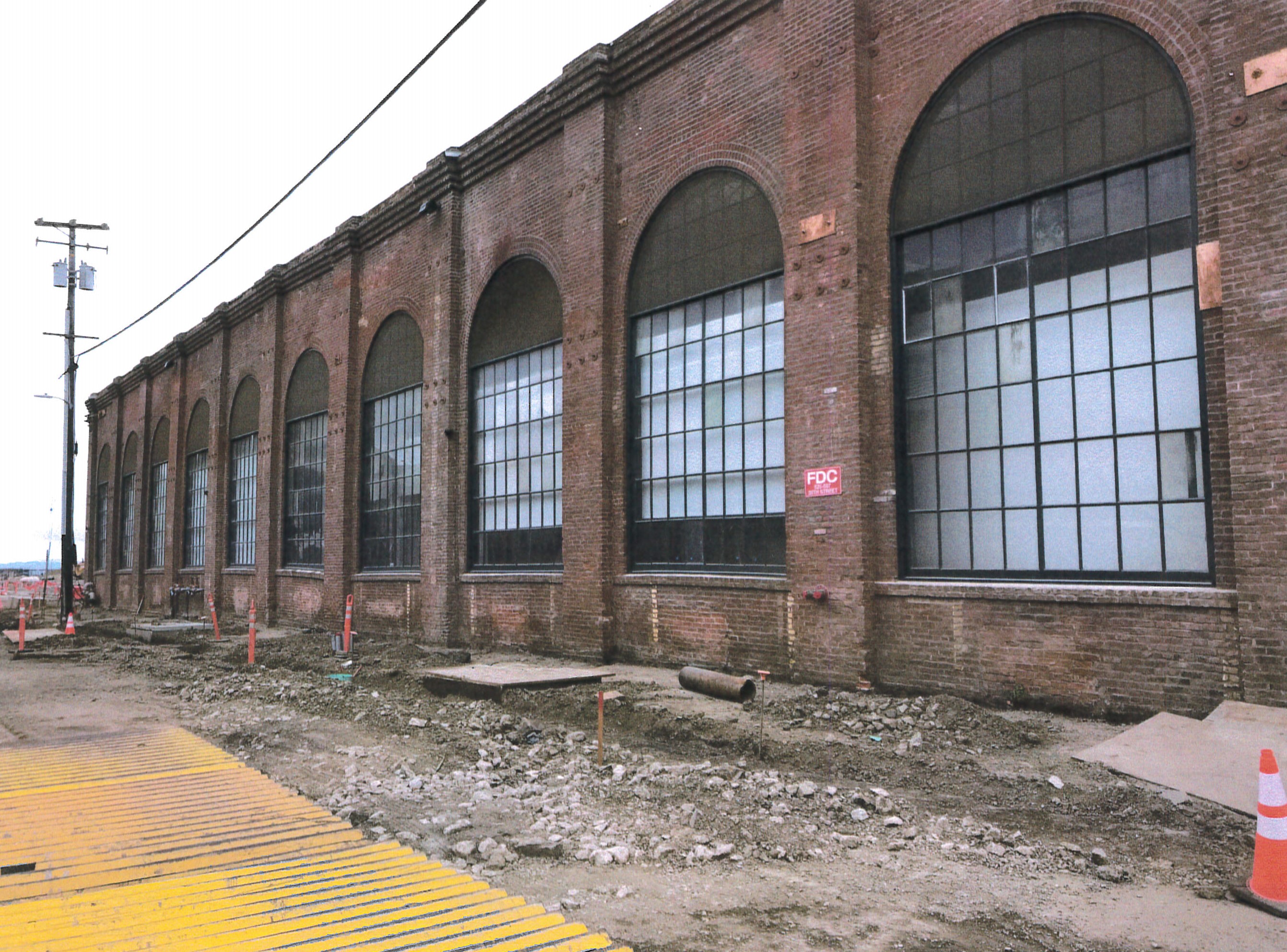 Building 113 North facade